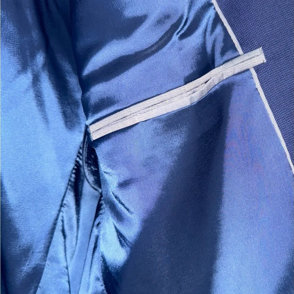 Blue suit